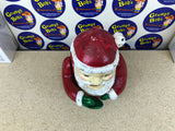 Santa Clause Bank - Cast-Iron (Reproduction) Pre-Owned (As Pictured/See Notes)