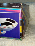 Playmates / STAR TREK, The Next Generation / 1992 / #6101 / SHUTTLECRAFT GODDARD / Collector's Edition # 027009 / with Dual Light-Up Thrusters / Sounds: Phasers and Impulse Engines / Includes Bonus Technical Blueprint and Inserts / Pre-Owned with Box