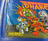1991 Hasbro / Thermos / Bucky O'Hare Lunchbox with Thermos and Paper Insert / Pre-Owned / See Pictures