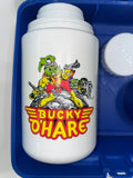 1991 Hasbro / Thermos / Bucky O'Hare Lunchbox with Thermos and Paper Insert / Pre-Owned / See Pictures