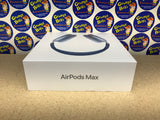 AirPods Max w/ Smart Case Sky Blue with Blue Headband  (A2096) (Apple) Pre-Owned w/ Manual, Inserts, and Box (As Pictured)
