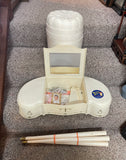 1960's Marx Toys / 1960's MARX TOYS / Child's "Budding Beauty" Vanity Table & Stool / Includes Instructions and Booklet / Does Not Include Box / FOR IN-STORE PURCHASE AND PICK-UP ONLY
