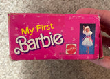 1984 / Mattel / MY FIRST BARBIE / #1875 / New in Damaged Box / SEE Pictures