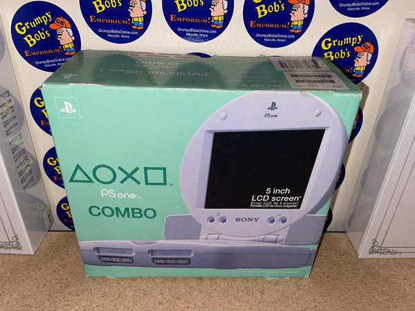 System w/ 5" Screen Combo (PSone) White - Model #SCPH-1001 (Sony Playstation 1) Pre-Owned w/ Box ((IN-STORE SALE AND PICKUP ONLY)