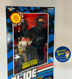 G.I. Joe / Cobra the Enemy / Hall of Fame / Karate Choppin' SNAKE-EYES / 1993 / Hasbro / 6089/ 12" Tall, Poseable Action Figure / New in Box / See Pictures