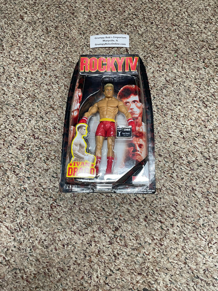 Jakks Pacific / 2007 / Rock IV / Rocky Collectors Series /  Ivan Drago in Fight Gear / 7" Action Figure / New in Pkg. / See Notes
