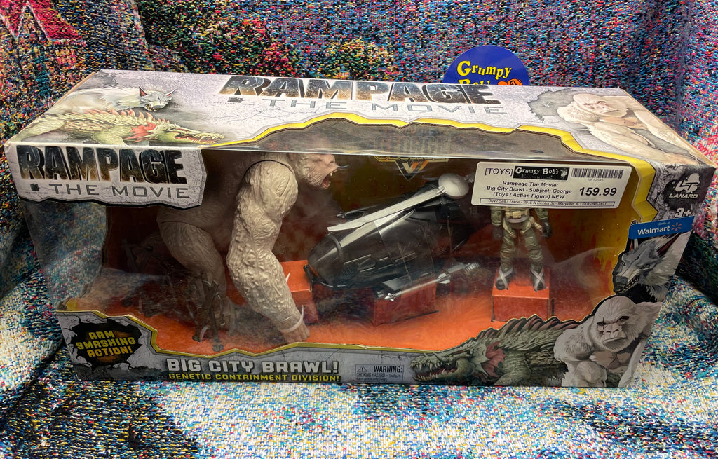 RAMPAGE TOYS ランペイジトイ　CRISIS GALLERY ワンオフ New Rampage The Movie Toys Super Stretch George, Super