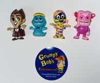 4 Funko "Mystery" Mini Set (Ad Icons) General Mills Halloween Cereal Mascots (Pre-Owned/Bagged)
