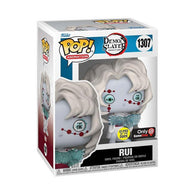 POP! Animation #1307: Demon Slayer - Rui (Glows in the Dark) (Gamestop Exclusive) (Funko POP!) Figure and Box w/ Protector