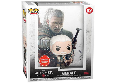 POP! Games #02: The Witcher Wild Hunt - Geralt (GameStop Exclusive) (Funko POP!) Figure and Hard Case in Box