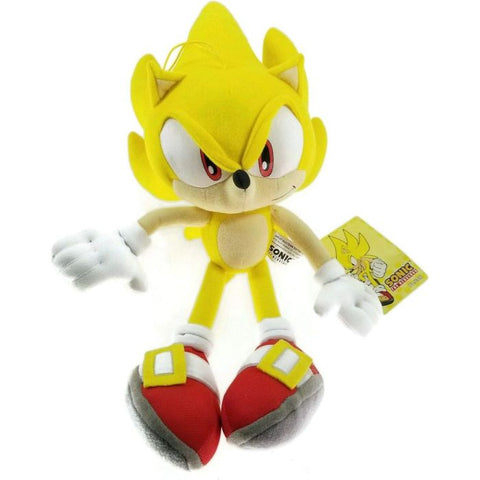 Sonic The Hedgehog Super Sonic Plush - 12" - NEW