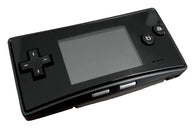System - Black (Face Plate May Vary) (Nintendo Game Boy Advance Micro) Pre-Owned w/ Charger