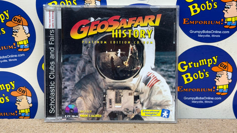 GeoSafari History [Platinum Edition] Educational Insights (PC Game) Pre-Owned