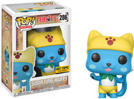 POP! Animation #286: Fairytail - Swim Time Happy (Hot Topic Exclusive) (Funko POP!) Figure and Box w/ Protector