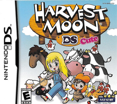 Harvest Moon DS Cute (Nintendo DS) NEW