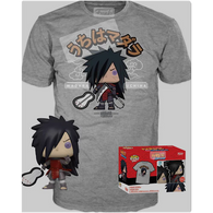 POP! Tees (Shonen Jump Naruto Shippuden): Animation - Madara #978 Figure + Medium Shirt (GameStop Exclusive) (Funko POP!) Figure and Box + Shirt*