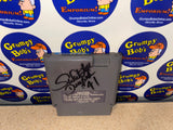 Harlem Globetrotters (Nintendo) Pre-Owned: Cartridge Only (Sweet Lou Dunbar #41 Signature?)