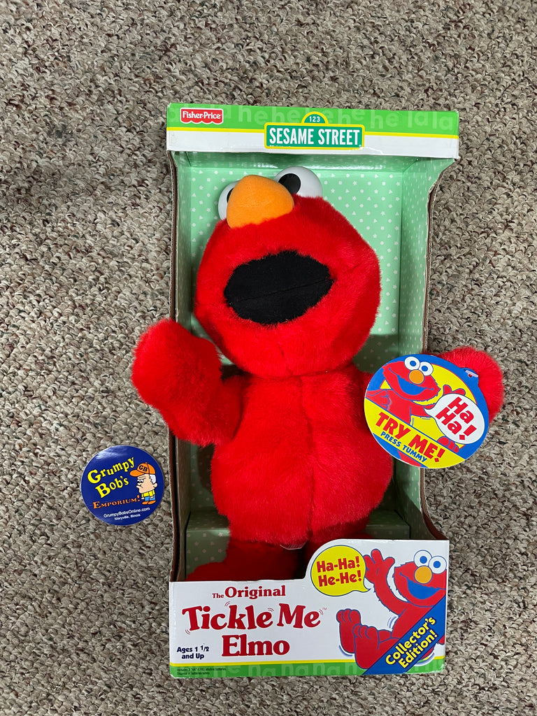 The Original Tickle Me Elmo (1996/2007 TYCO) NEW in BOX (Item as