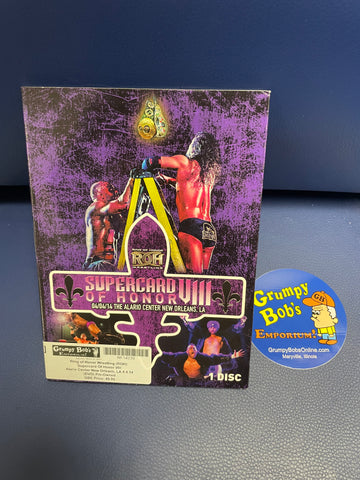 Ring of Honor Wrestling (ROH): Supercard Of Honor VIII - Alario Center New Orleans, LA 4.4.14 (DVD) Pre-Owned