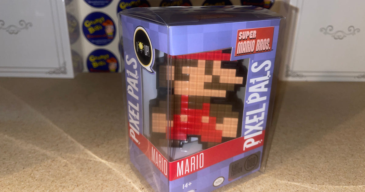 Pixel Pals #009: Super Mario Bros. - Mario (8-Bit Edition) (Nintendo ...