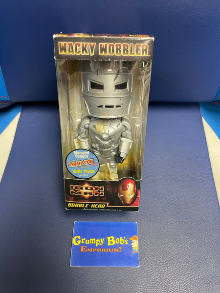 Wacky Wobbler Bobble-Head: War Machine (2008 Marvel Iron Man) (Funko)NEW