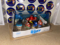 Finding Dory: 6 Figurine Playset (Pixar) (Disney Store) (Action Figure) NEW