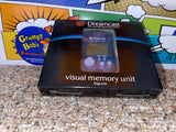 VMU Visual Memory Unit Official - Translucent Blue (MK-50121) (NTSC-U) (Sega Dreamcast) NEW