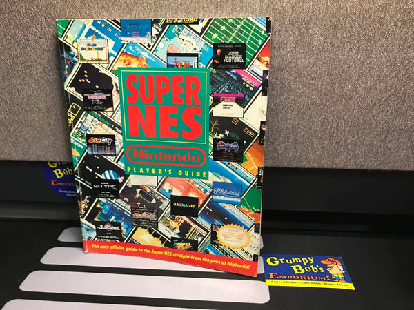 Super NES Game Atlas (Nintendo's Player's Guide) Pre-Owned (As Pictured)