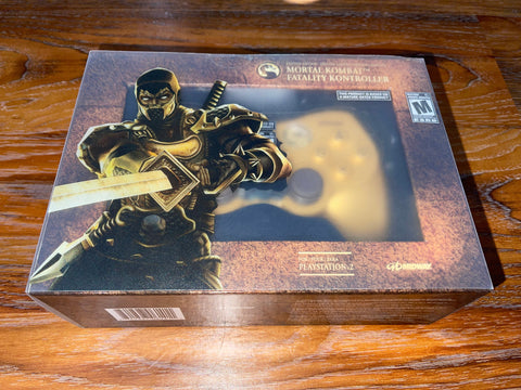 Mortal Kombat Fatality Kontroller - Limited Edition - Scorpion / Gold –  Grumpy Bob's Emporium