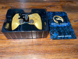 Mortal Kombat Fatality Kontroller - Limited Edition - Scorpion / Gold (Midway) (Nubytech) (Playstation 2) Pre-Owned w/ Box (Pictured)