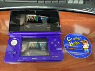 BROKEN: System ONLY - Midnight Purple / Original (Original Nintendo 3DS) Pre-Owned (As Is/Broken/For Parts)