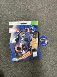 Wired Controller - Marvel Collector's Edition - Captain America (Xbox 360) NEW