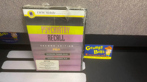 Psychiatry Recall - 2nd Edition PDA [Barbara Fadem & Steven Simring] (LWW Mobile) (Palm / Windows CE / Pocket PC) NEW (As Pictured)