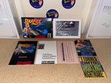 Star Fox (Super Nintendo) Pre-Owned: Game, Manual, Inserts, Poster, Dust Cover, Box and Box Protector (Pictured)