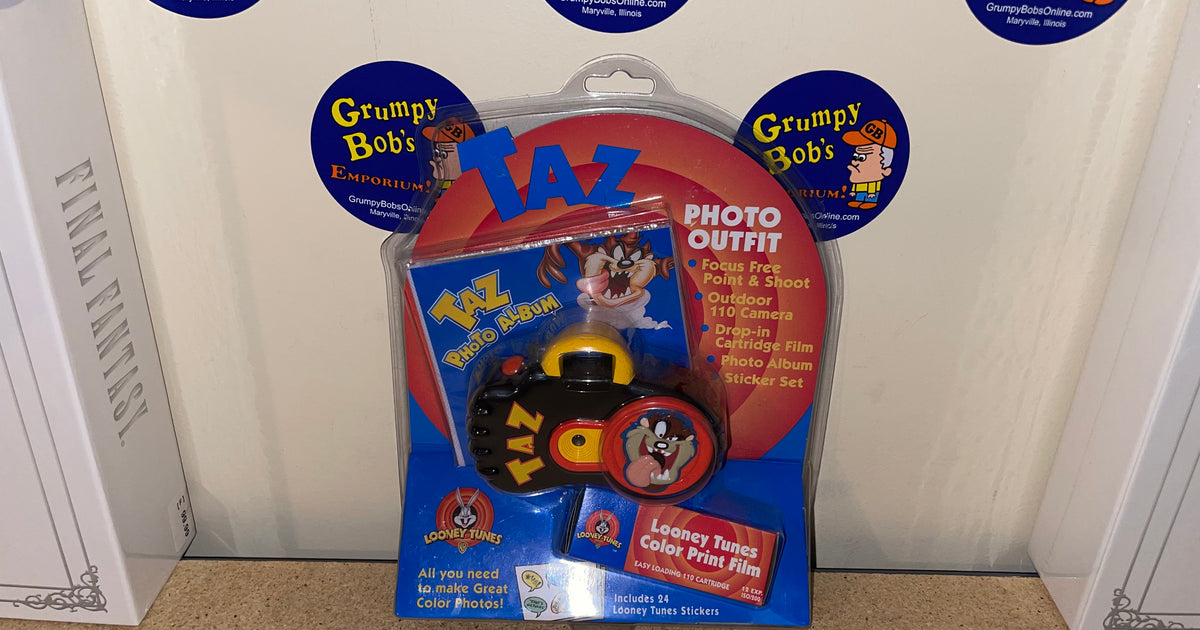 Taz Photo Outfit: Point & Shoot 110 Camera (Looney Tunes) NEW (Picture ...