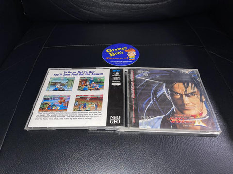 Samurai Shodown 2: Katana Battle Action Games (NGCD-063E) (Neo Geo CD) Pre-Owned:  Pre-Owned: Game, Manual, and Case w/ Logo (Pictured)