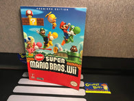 New Super Mario Bros. Wii (Premiere Edition) (Strategy Guide) (Prima Games) Pre-Owned (No Poster) (As Pictured)