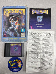Spiritual Warfare (Sega Genesis) Pre-Owned: Game, Manual, Password Insert, and Box