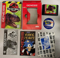 Jurassic Park: The Lost World (Sega Genesis) Pre-Owned: Game, Manual, 2 Inserts, and Box