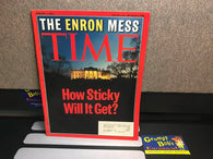 TIME: February 4, 2002 - The Enron Mess (Magazine) Pre-Owned (As Pictured)