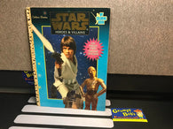 Star Wars Heroes & Villains (My Coloring Book) (Golden Books) (1997) (Paperback) Pre-Owned (As Pictured)