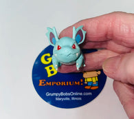 Tomy / Nintendo Pokemon / NIDORINA  / PVC Mini Figure / CGTSJ / No. "3" on Upper Belly / Pre-Owned / Some Surface Marks / See Photos