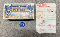 Daniel Boone - Wilderness Scout Play Set (Louis Marx & Co., Inc.) Pre-Owned / Incomplete (As Pictured)