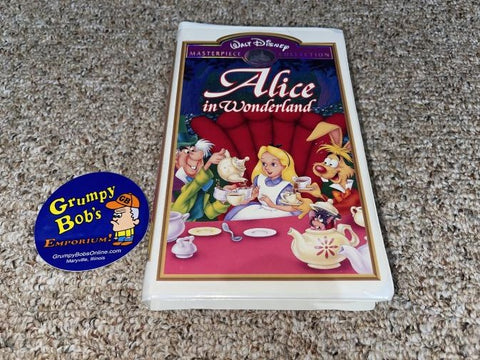 Alice in Wonderland (Walt Disney) (Masterpiece Collection) (VHS) Pre-Owned