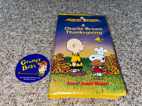A Charlie Brown Thanksgiving (Peanuts Classics) (VHS) Pre-Owned
