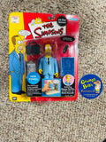 2002 / Playmates / No. 142042 / The Simpsons / "All-Star Voices" / Series 1 / HERB POWELL /  Figure with Included Accessories