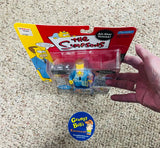 2002 / Playmates / No. 142042 / The Simpsons / "All-Star Voices" / Series 1 / HERB POWELL /  Figure with Included Accessories