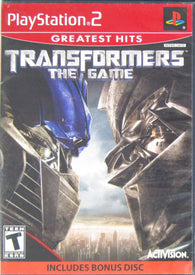 Transformers: The Game (Includes Bonus Disc) (Playstation 2) Pre-Owned