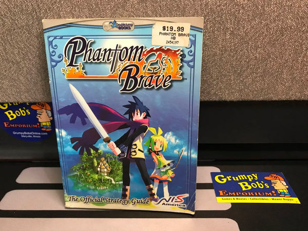 Phantom Brave (The Official Strategy Guide) (DoubleJump Books) (Paperback) Pre-Owned w/ Bookmarks (As Pictured)