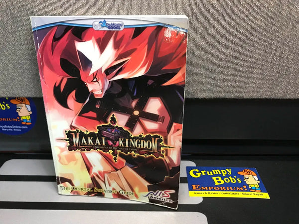 Makai Kingdom: Chronicles of the Sacred Tome (The Official Strategy Guide) (DoubleJump Books) (Paperback) Pre-Owned w/ Bookmarks (As Pictured)